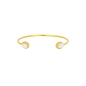 Preview: Bracelet brass goldplated, mother of pearl